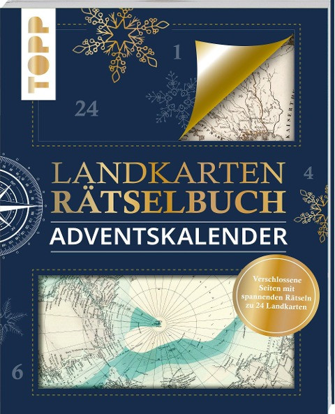 Landkarten-Rätsel Adventskalender