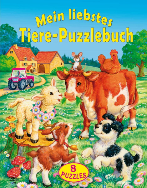 Mein großes Tiere-Puzzlebuch
