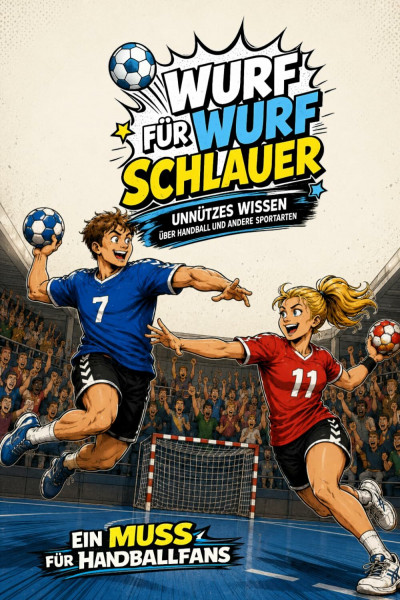 Wurf für Wurf schlauer - Unnützes Wissen über Handball und andere Sportarten: Das perfekte Handball Geschenk für Handballer, Handballfans, Trainer, Vereine und Mannschaften