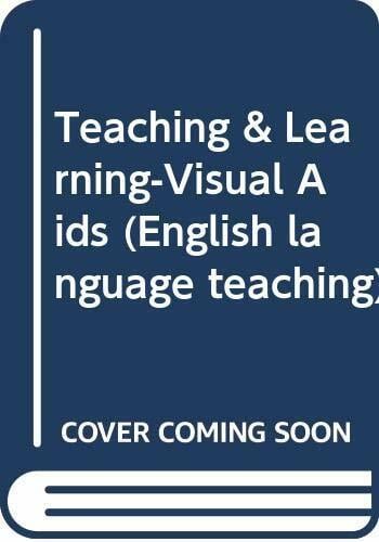 Teaching & Learning-Visual Aids Teaching & Learning-Visual Aids