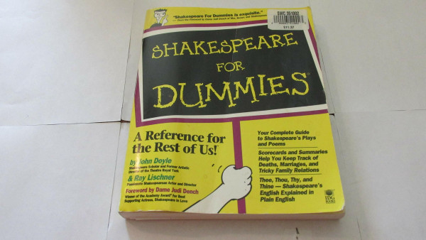 Shakespeare for Dummies (For Dummies Series)