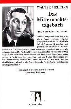 Das Mitternachtstagebuch. Texte des Exils 1933-1939