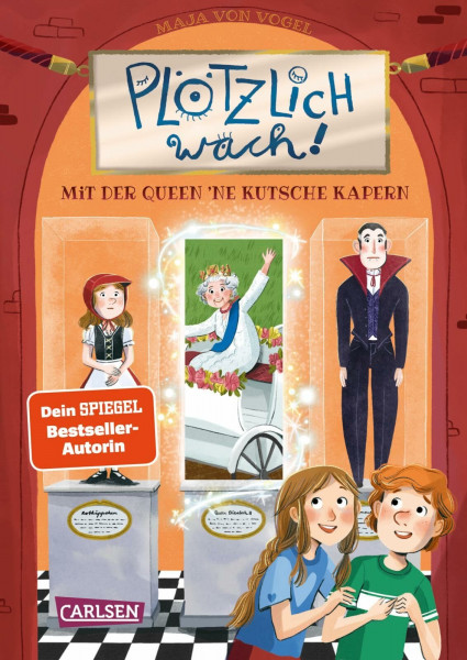Plötzlich wach! 1: Mit der Queen ne Kutsche kapern: Witziges Kinderbuch ab 8 über Freundschaft, Abenteuer und Magie (1)