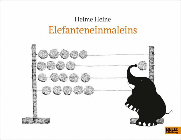 Elefanteneinmaleins: Zweifarbiges Bilderbuch