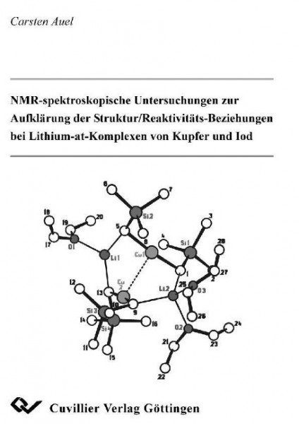 NMR-spektroskopische Untersuchungen zur Aufklärung der Struktur/Reaktivitäts-Beziehungen bei Lithium