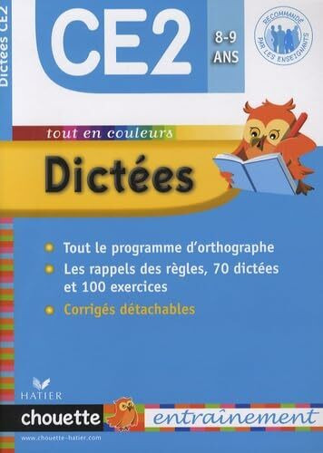 Dictees Ce2 8-9 Ans