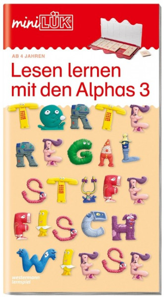 miniLÜK - Lesen lernen mit den Alphas 3