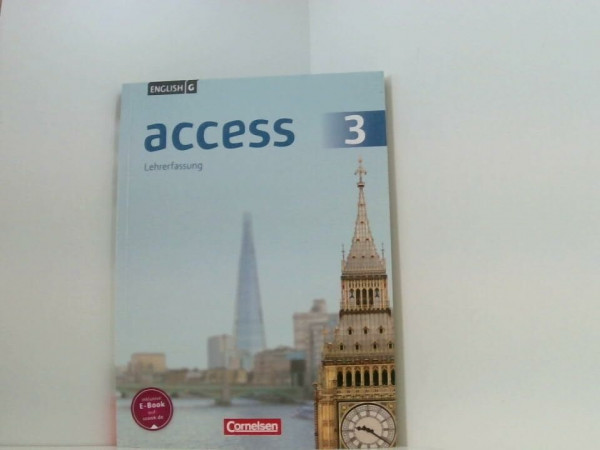 English G Access. Allgemeine Ausgabe. Band 3: 7. Schuljahr. Schülerbuch - Lehrerfassung. Karto...