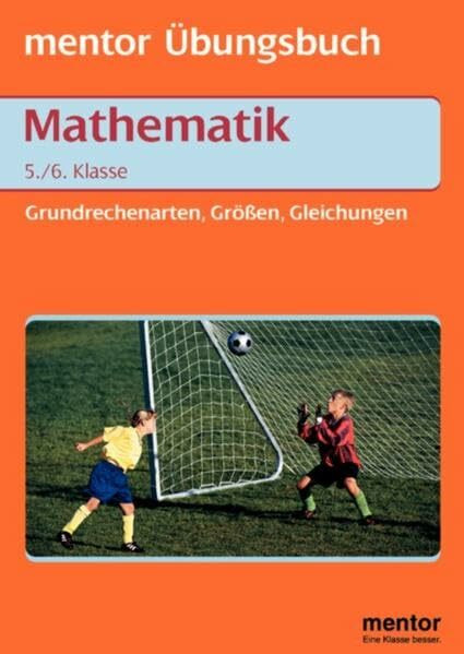Grundrechenarten, Grössen, Gleichungen: Übungsbuch für die 5./6. Klasse (Mentor Übungsbücher)