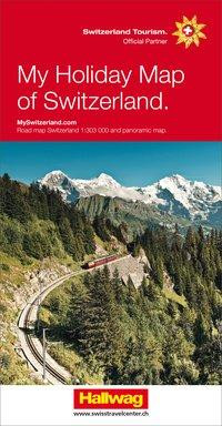 Meine Ferienkarte Schweiz 1 : 303 000. Strassenkarte