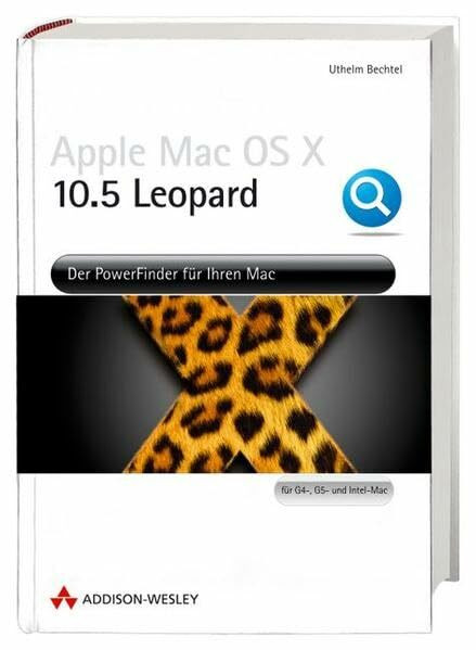 Apple Mac OS X 10.5 Leopard - Der Powerfinder für Ihren Mac. Jetzt vierfarbig! (Apple Software)