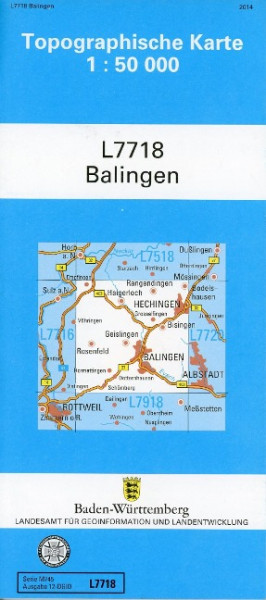 Balingen 1 : 50 000