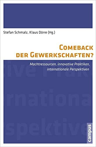Comeback der Gewerkschaften?: Machtressourcen, innovative Praktiken, internationale Perspektiven (International Labour Studies, 5)