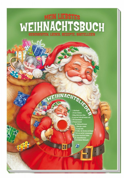 Mein liebstes Weihnachtsbuch mit CD: Geschichten, Lieder, Rezepte, Basteleien