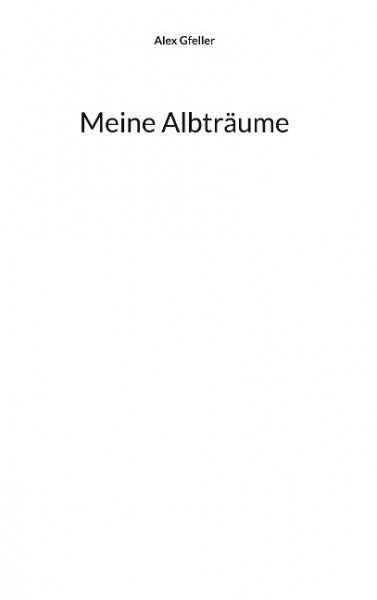 Meine Albträume