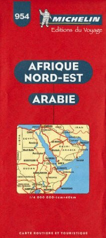 North East and Arabia (Michelin Maps)
