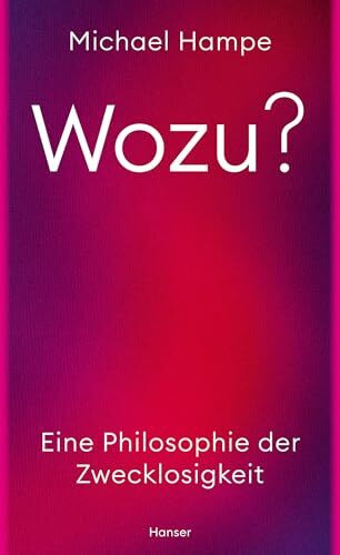 Wozu?: Eine Philosophie der Zwecklosigkeit