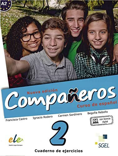 Compañeros 2 – Nueva edición: Curso de español / Arbeitsbuch - Cuaderno de ejercicios (con licencia digital) (Compañeros Nuevo)