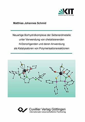 Neuartige Borhydridkomplexe der Seltenerdmetalle unter Verwendung von chelatisierenden N-Donorliganden und deren Anwendung als Katalysatoren von Polymerisationsreaktionen