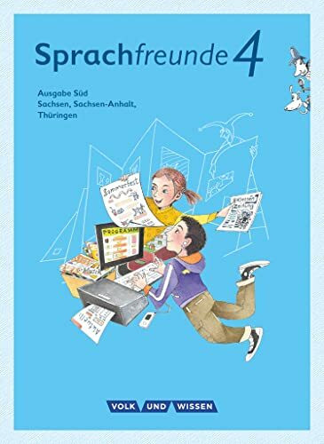 Sprachfreunde - Sprechen - Schreiben - Spielen - Ausgabe Süd (Sachsen, Sachsen-Anhalt, Thüringen) - Neubearbeitung 2015 - 4. Schuljahr: Sprachbuch mit ... - Neubearbeitung 2015, 4. Schuljahr)