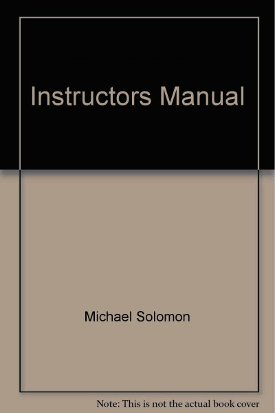 Instructors Manual