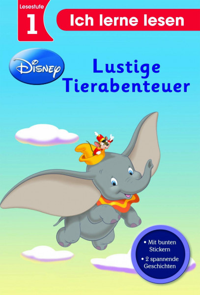Disney: Ich lerne lesen: Lustige Tierabenteuer: 2 spannende Geschichten. Lesestufe 1