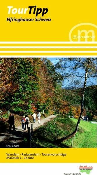 Elfringhauser Schweiz: 1:15000: Wandern, Radwandern, Tourenvorschläge (TourTipp)