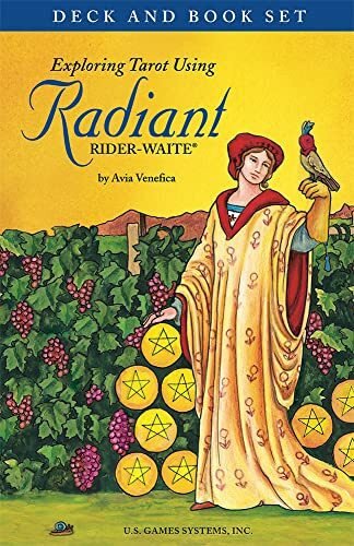 Exploring Tarot Using Radiant Rider-Waite Tarot: Beginner-Friendly Starter Set, Complete 78-Card Radiant Rider-Waite® Tarot Deck, 272-Page Guidebook & Spread Sheet, Learn Tarot, Refresh Tarot Skills