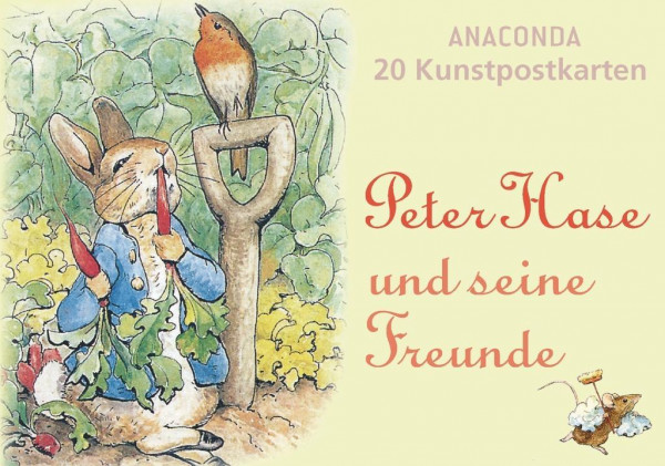 Postkartenbuch Peter Hase und seine Freunde