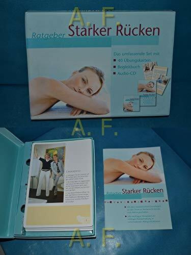Ratgeber Starker Rücken: Das umfassende Set mit 40 Übungskarten, Begleitbuch und Audio-CD