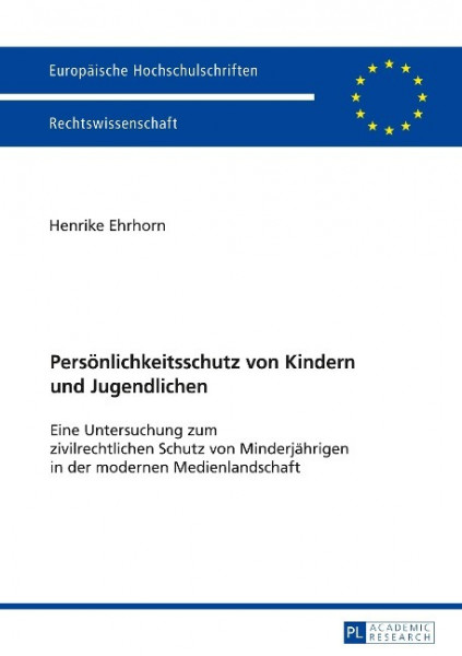 Persönlichkeitsschutz von Kindern und Jugendlichen