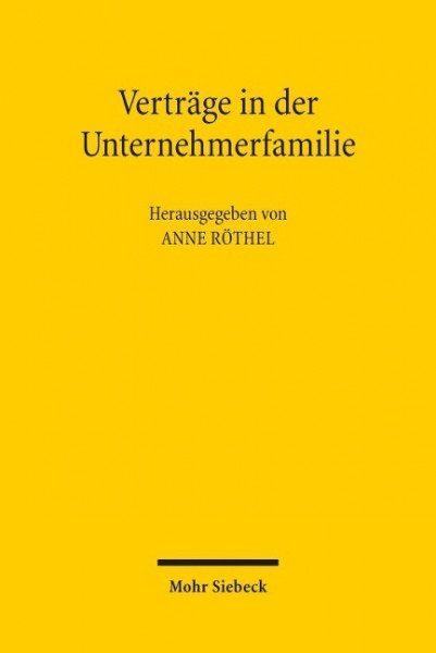 Verträge in der Unternehmerfamilie