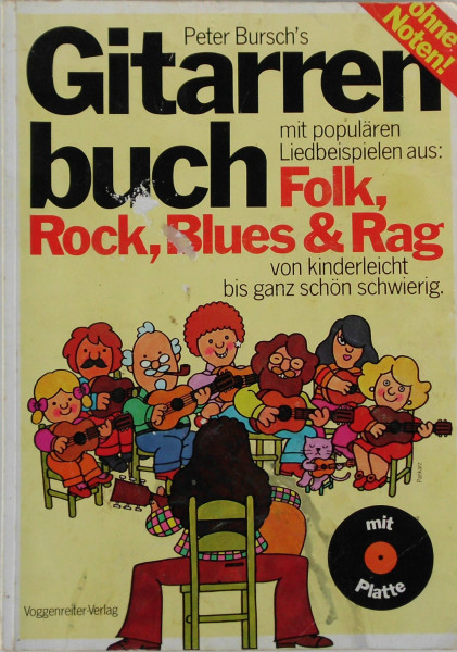 Gitarrenbuch: Folk, Rock, Blues & Rag