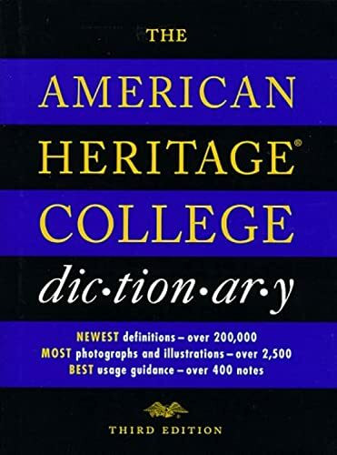 "American Heritage" College Dictionary