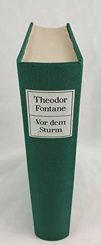 Vor dem Sturm. Roman