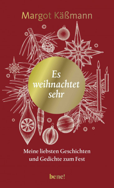 Es weihnachtet sehr: Meine liebsten Geschichten und Gedichte zum Fest | Edles Geschenkbuch mit Margot Käßmanns liebsten Weihnachtsgeschichten