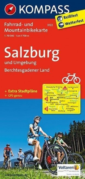 Salzburg und Umgebung - Berchtesgadener Land 1 : 70 000