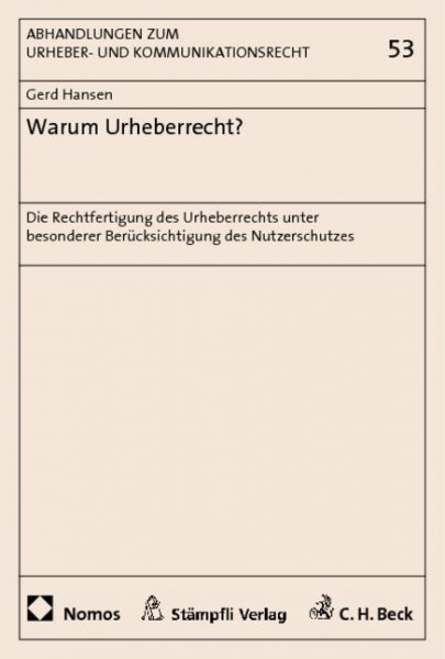 Warum Urheberrecht?