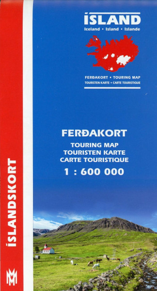 Island Touring Map 1 : 600 000. Ferdakort