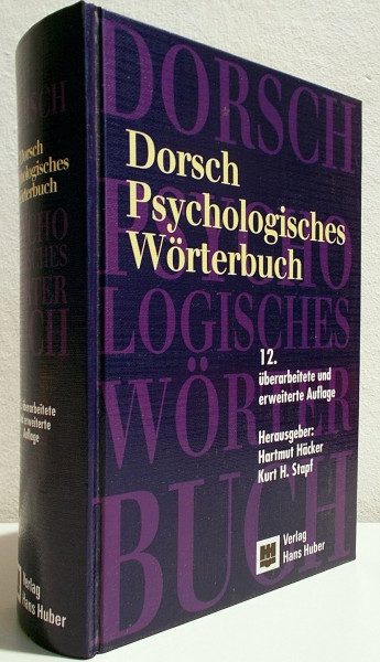 Dorsch Psychologisches Wörterbuch
