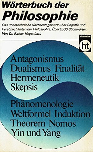 Wörterbuch der Philosophie.