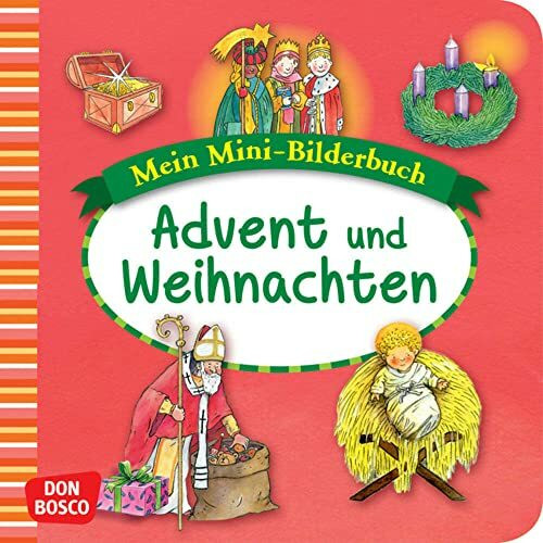 Advent und Weihnachten. Mini-Bilderbuch: Mein Mini-Bilderbuch zur Glaubenswelt (Mini-Bilderbuch Glaubenswelt)
