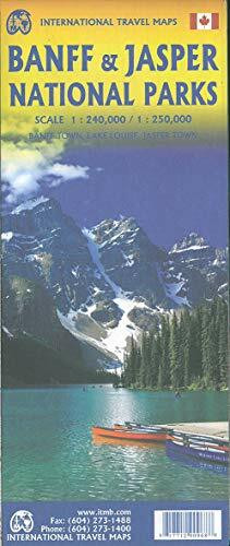 International Travel Map Banff / 1 : 240 000 & Japser National Park 1:250 000
