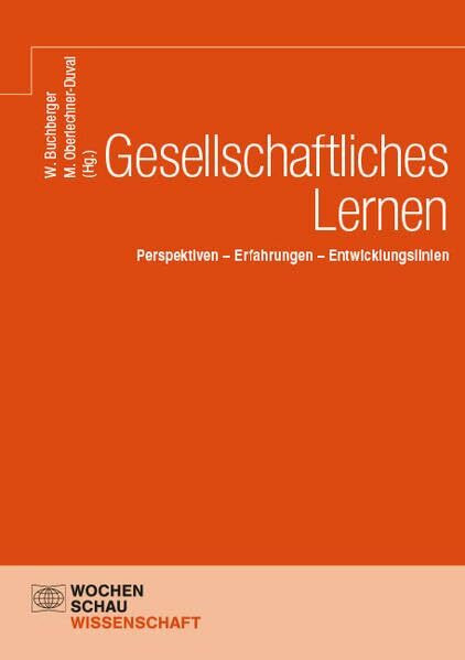 Gesellschaftliches Lernen: Perspektiven – Erfahrungen – Entwicklungslinien (Wochenschau Wissenschaft)