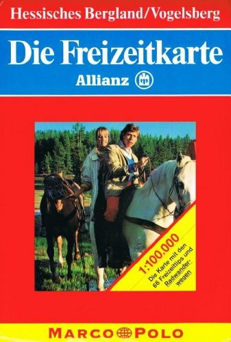 Die Freizeitkarte Allianz, Bl.17, Hessisches Bergland, Vogelsberg