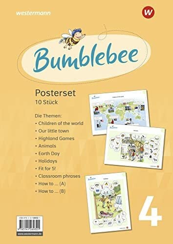 Bumblebee - Ausgabe 2021 für das 3. / 4. Schuljahr: Posterset 4 (Bumblebee 3 + 4: Ausgabe 2021 für das 3. / 4. Schuljahr)