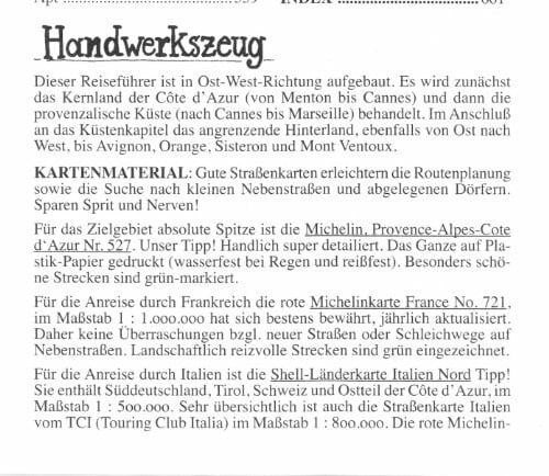 Frankreich Côte d'Azur /Provence: Reisehandbuch (Unkonventionelle Reiseführer)