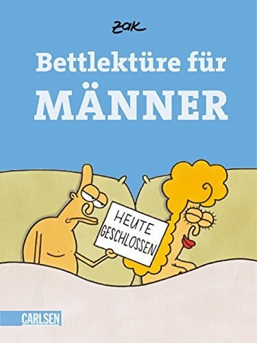 Bettlektüre für Männer
