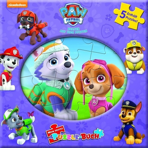 Puzzlebuch Paw Patrol Mädchen