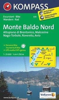 Monte Baldo Nord 1 : 25 000